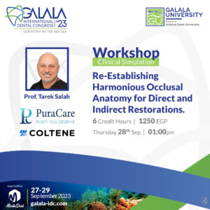 Re-stablishing Harmonious Occlusal Anatomy for Direct and Indirect Restorations.